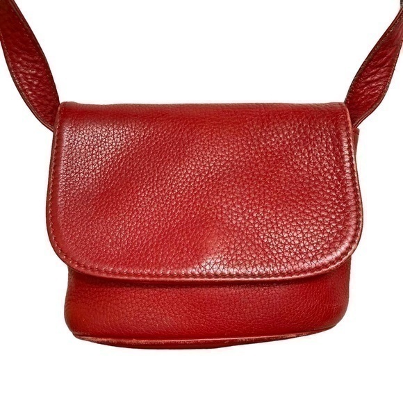 Coach vintage Sonoma red leather flap crossbody bag 4919